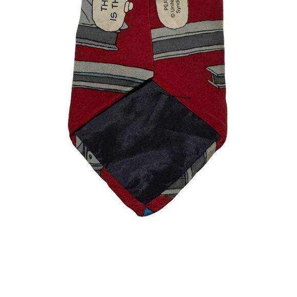 Peanuts Snoopy And Friends The Sky’s The Limit Construction Architect Necktie - Picture 5 of 7